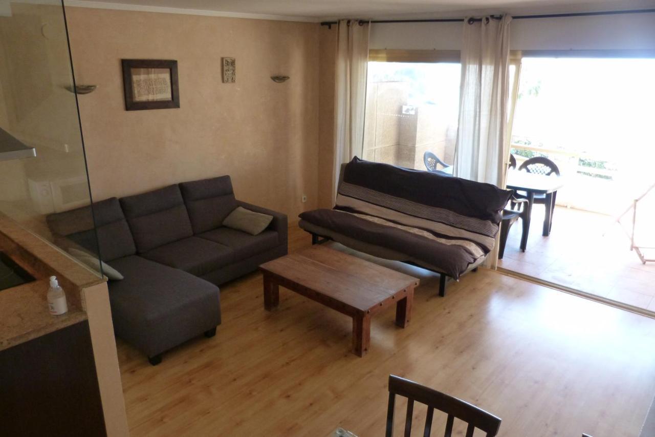 Apartamento Playamero Deluxe Playa Capellans Frente Al Mar ซาลอว์ ภายนอก รูปภาพ